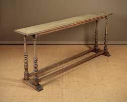 Long Narrow Oak Console Table C 1900 568878 Sellingantiques Co Uk Shop slender consoles in a variety of different styles and finishes to find the perfect one to complement your hallway at cox and cox.