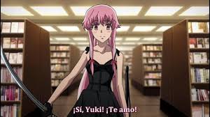 Yuno Gasai Black Dress Google Search Mirai Nikki Anime Yuno