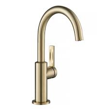 Pull out kitchen faucet brushed bronze gold water 360 rotation single lever tap. Kraus Oletto Single Handle Bar Faucet Antique Champagne Bronze Kpf 2822sfacb Rona