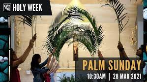 Palms were laid at jesus' feet as he entered jerusalem (image: Zt6tsg9h67xwbm