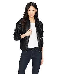 Levi S Women S Two Pocket Faux Leather Hooded Bomber Jack Https Www Amazon Com Dp B0753nt Hooded Bomber Jacket Leather Jackets Women Fashion Clothes Women