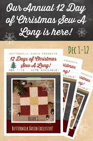 Download 12 Days Of Christmas Sew Along Fabric Kit 3D SVG Files Ideas | SVG, Paper Crafts, SVG File