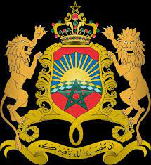 armoirie du royaume maroc drapeau fond d ecran coloriage tigre