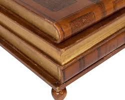Maitland smith leather wrapped stacked faux book coffee table. Sold Price Maitland Smith Leather Coffee Table Signed March 4 0118 12 00 Pm Edt