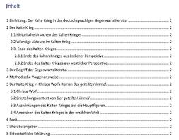§ 491 auskunft an betroffene personen. Inhaltsverzeichnis Masterarbeit Tipps Vorlage