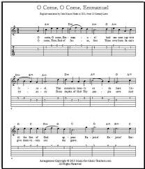 o come o come emmanuel chords and tabs for guitar free