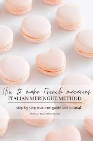 How To Make French Macarons Italian Meringue Method Posh Little Designs