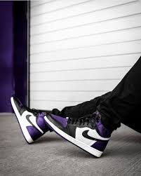 Air Jordan 1 Retro High Og Gs Court Purple Air Jordans Nike Shoes Air Force Jordans