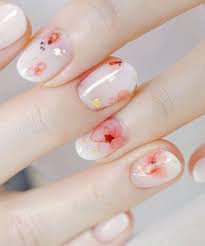 Charming Floral Gel Nail Art Designs For Spring Summer Ongles Chic Nail Art Designs Idees Manucure