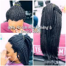 African hair braiding can give you braids of all styles including kinky twist, yarn twist, micro, bob, senegalese twists, corn rows, invisible goddess, locks and more. Vip African Hair Braiding And Beauty Salon Home Facebook