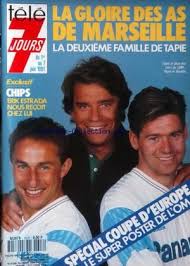 Bernard tapie tente une brève carrière de chanteur avec quelques disques sous le nom de l'olympique de marseille remporte quatre titres de champion de france consécutifs de 1989 à 1992. Bernard Tapie Jean Pierre Papin Et Chris Waddle Jean Pierre Papin Olympique De Marseille Marseille