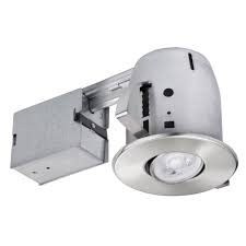 Depending on the type of recessed lighting you have, you might be able to find a kit to help you change it to a regular fixture. Satin Nickel Gimbal Ring 3 Recessed Down Light Trim Gu10 Ceiling Lights Recessed Lighting Ekbotefurniture Com