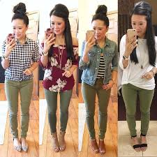 Women S Pants Womenspants How To Style Olive Pants Olive Pants Outfits Women S Casual Cargo Pants Mi Olive Pants Outfit Green Pants Outfit Olive Skinnies