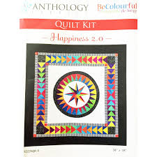 Tutorial touch's on three key challenges: Jacqueline De Jonge Happiness 2 0 Quilt Fabric Kit No Pattern