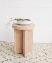 Small Oak Side Table Natural Jenni Kayne Oak Side Table Oak Furniture Oak Furniture Living Room