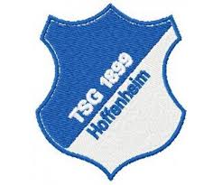 Team bus tsg 1899 hoffenheim / the coat of arms of football club tsg 1899 hoffenheim on the team bus in a game the junior division on february 23, 2019 in frankfurt. Hoffenheim Logo