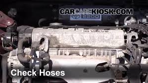 The 4 cylinder uses an a140e trans, the v6 an a540e. Coolant Flush How To Toyota Camry 1992 1996 1996 Toyota Camry Le 2 2l 4 Cyl Sedan 4 Door