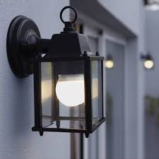 Applique Exterieure Murale En Metal Noir Lanterne Sanboi Inspire Wall Lights Sconces Candle Sconces