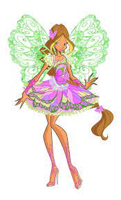 Official Flora Butterflix 2d By Winx Rainbow Love Deviantart Com On Deviantart Winx Club Bloom Winx Club Flora Winx