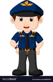 Young Policeman Cartoon Vector Image On Vectorstock Cartoon Cartoons Vector Cartoon Clip Art