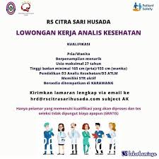 Contoh surat lamaran kerja tentunya berbeda beda jenisnya tergantung akan dikirim keperusahaan seperti apa , atau mau digunakan untuk melamar kerja di. Lowongan Kerja Via Email Karawang Terbaru Terbatas Loker Indonesia