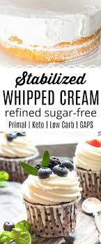 It's a lot less sweet than a confectioner's sugary frosting and pairs exceptionally well with chocolate. Stabilized Whipped Cream For Frosting And More Primal Keto Eat Beautiful