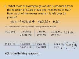 This chemistry video tutorial explains how to find the amount of excess reactant that is left over after the reaction is complete. Limiting Reactants And Percent Yield Ppt Download