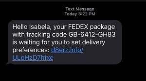 I have no issues ever with tracking updates with ups, but i always have tracking issues with fedex. Warning Issued About Texting Scam Involving Fake Delivery Notification From Fedex Amazon Ktla
