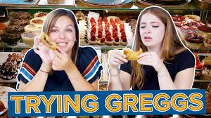 It specialises in savoury products such as pasties, sausage rolls and sandwiches and sweet items including doughnuts and vanilla slices. Americans Try Greggs For The First Time Youtube