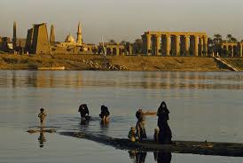 A river is a natural flowing watercourse, usually freshwater, flowing towards an ocean, sea, lake or another river. Nile River National Geographic Society