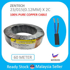 Color codes used in power wiring. Zentech 23 015 X 2c 100 Pure Copper Vde Cable Wire Shopee Malaysia