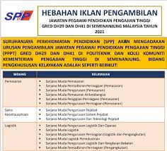 Berikut kami kongsikan kepada anda tatacara permohonan jawatan kosong guru ganti 2020 untuk lepasan spm, stpm, diploma dan ijazah sarjana muda yang tidak memiliki latihan ikhtisas. Permohonan Menjadi Guru Lepasan Ijazah Permohonan Dpli Uiversiti Malaya 2020