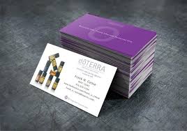 These cards could be acquired and. Doterra Business Card Template Zomya
