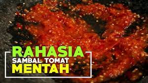 Resep sambal matah, mudah nan mantap sambal matah menjadi salah satu komponen dalam sajian ini. Resep Sambal Tomat Mentah Enak Bangeet Wajib Coba Youtube