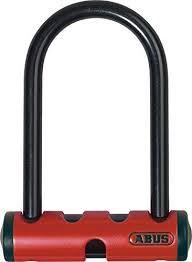 Abus Mini 140 U Lock 140mm Red Amazon Com Outdoor Recreation Bike Lock Bicycle Lock Mini