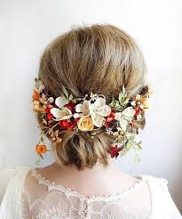 We did not find results for: A Luxe Autumnal Garland With Trailing Vines Adorned With Wildflowers In Cream And Burnt Orange Rus Flower Crown Hairstyle Wedding Hair Flowers Flowers In Hair
