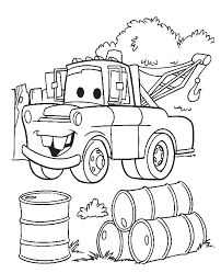 He is the only tow truck in radiator springs. Characters Form Cars Movie Coloring Pages Cars Coloring Pages Cartoon Coloring Pages