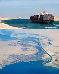Before the Suez Canal, British ships ...