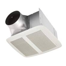 80 cfm ceiling bathroom exhaust fan with light the nutone ventilation fan with light features the nutone ventilation fan with light features square lens surrounded by a decorative white grille that coordinates with the most popular ceiling white paints. Exhaust Fans With Lights At Lightingdirect Com