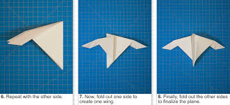 To fly the origami hang glider, hold it over your head and at a downward angle of 30 to 45 . Paper Airplane Database Has The Wright Stuff Hackaday