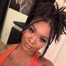Giigii Sweetestdolly Instagram Photos And Videos Short Locs Hairstyles Hair Styles Locs Hairstyles