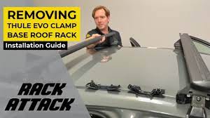 If your thule roof rack is locked and you don't have the key you won't be able to remove them from the vehicle or take off the end caps but . Quick Answer How To Remove A Thule Roof Rack Bikehike