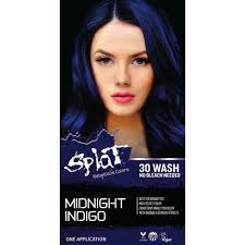 I had to re dye my hair because it started to look bad, so i went for more of a dark royal blue color. Splat Midnight Hair Color Indigo 6 0 Fl Oz Target