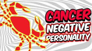 Fearful of getting rejected if there's something this lady needs to improve, then the answer is ? Negative Personality Traits Of Cancer Zodiac Sign Youtube
