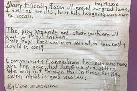 Revelstoke Elementary Students Write Poetry About Coronavirus Revelstoke Review