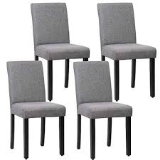 The name parson is given because of the origin and it has nothing to do with the style and orientation of the chair. Dining Chairs Dining Room Chairs Parsons Chair Kitchen Chairs Set Of 4 For Home Kitchen Living Room Grey Buy Online In Gambia At Gambia Desertcart Com Productid 117516460