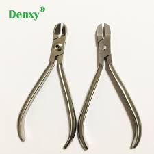 The jaws of wire rope cutters pull the wire rope into them and trap the cable so that the ends cannot spread. Denxy 1pc Orthodontics Heavy Wire Cutter Dental Instruments Pliers To Cut Hard Wire And Niti Wire Orthodontic Bracktes Dental Basic Instrument Aliexpress