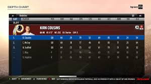 madden 18 best redskins depth chart setup full roster breakdown in m18