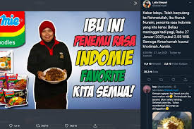 02.30 wib hanya di sctv bersama andhika pratama, gading marten, uus, gisella anastasia, dan gempita nora marten. Nunuk Nuraini Peracik Bumbu Indomie Meninggal Dunia Halaman All Kompas Com