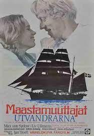 Von sydow è apparso in oltre un centinaio di film e programmi televisivi. Maastamuuttajat Utvandrarna Finsk Filmaffisch Von Moberg Vilhelm Troell Jan Patrik Andersson Antikvariat
